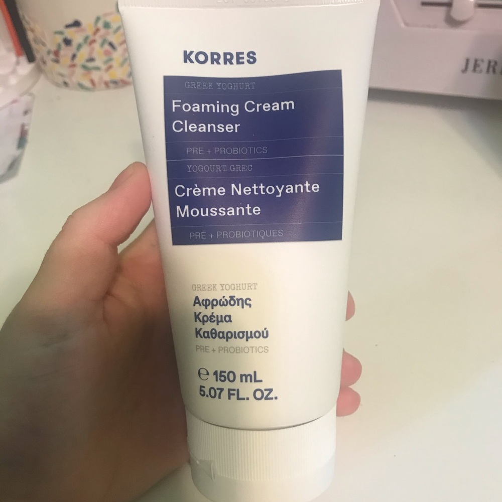 2/$20 Korres Foaming Cream Cleanser